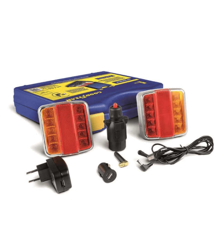 luz trasera led inalámbrica goodyear